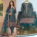 Breeza Embroidered 3PC جاهز للارتداء تصميم رقم- 6002