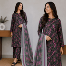 Breeza Digital Printed 3PC Ready to Wear Design No- 7508