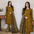 Breeza Digital Printed 3PC Ready to Wear Design No- 7501