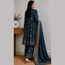 Breeza Digital Printed 3PC Ready to Wear Design No- 7513