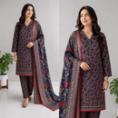 Breeza Digital Printed 3PC Ready to Wear Design No- 7515