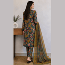 Breeza Digital Printed 3PC Ready to Wear Design No- 7503