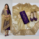 Unstich Full Heavy Embroidered Skin Purple