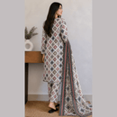 Breeza Digital Printed 3PC Ready to Wear Design No- 7504
