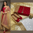 Unstich Full Heavy Embroidered Skin RED