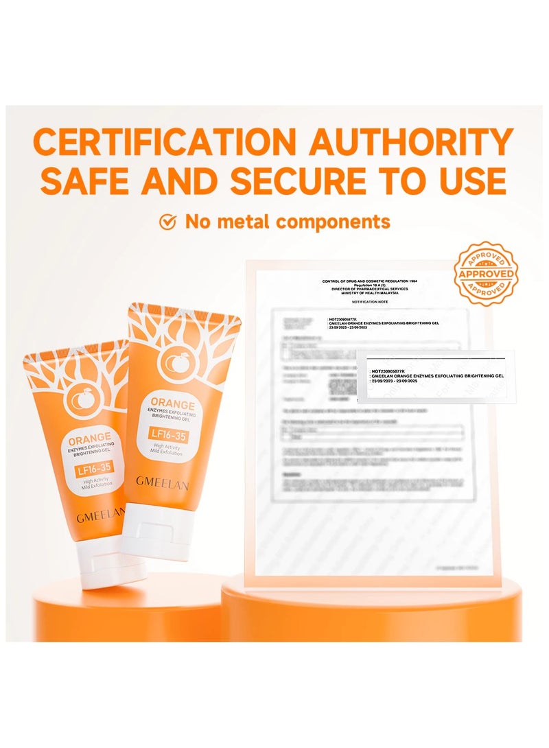 Orange Brightening Exfoliating Gel