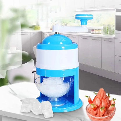 Manual Ice Crusher Machine Gola Maker For Home Easy To Use