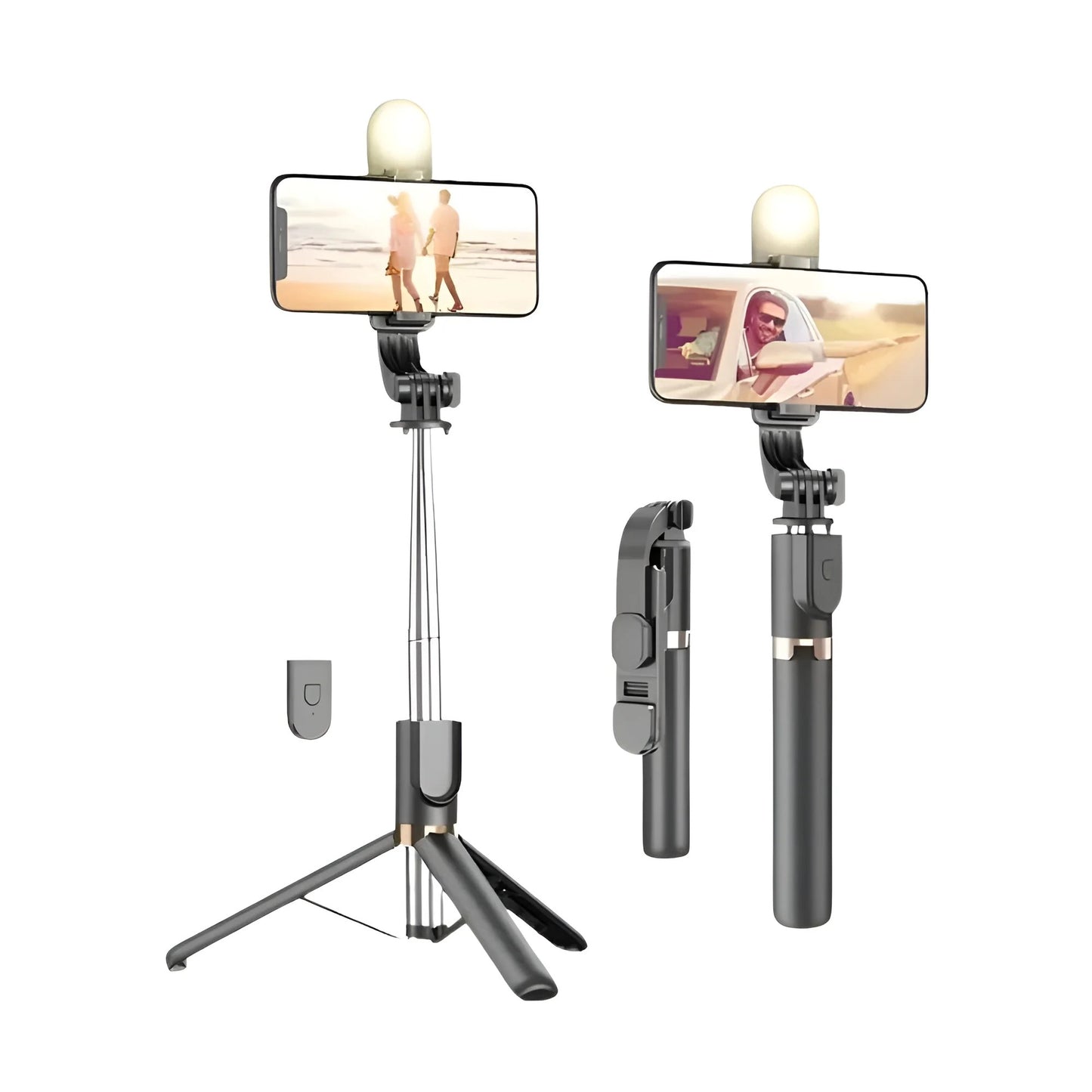 Selfie Stick Tripod Stand Bluetooth Shutter